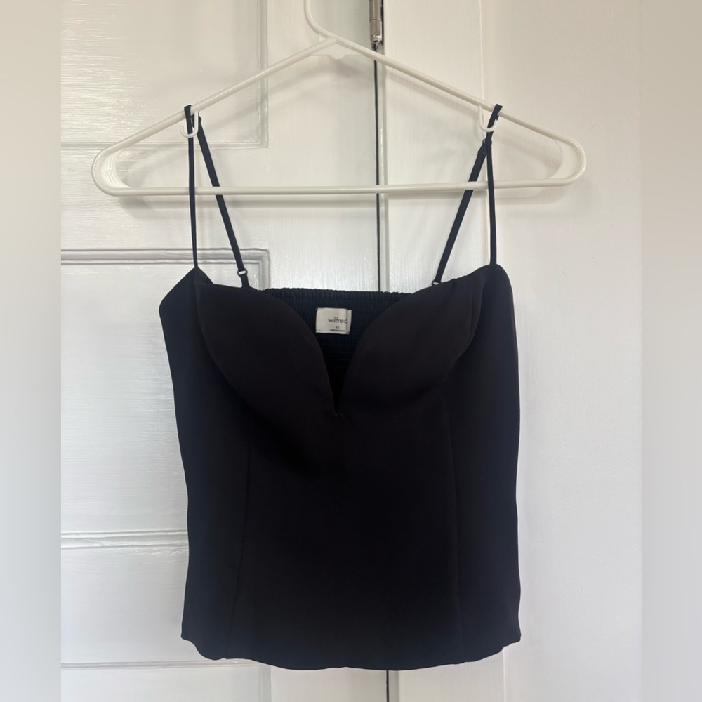Aritzia Wilfred Novella Camisole Black